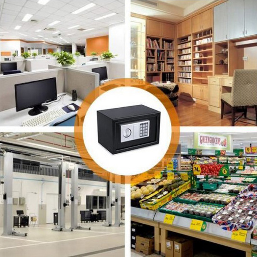 Powertech® Εντοιχιζόμενο Χρηματοκιβώτιο Ασφαλείας με Ψηφιακό Κλείδωμα 3-8 Ψηφίων & Κλειδί 17x23x17cm